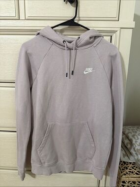 Nike Women’s Lavender Crewneck Hoodie and Jogger Set Size Small